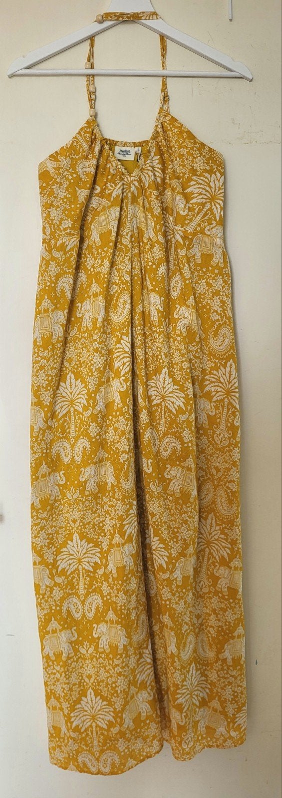 Hartford maxi jurk in maat 36 of smalle 38 NIEUW, Geel, Pinko Ralph Lauren, Nieuw, Ophalen of Verzenden