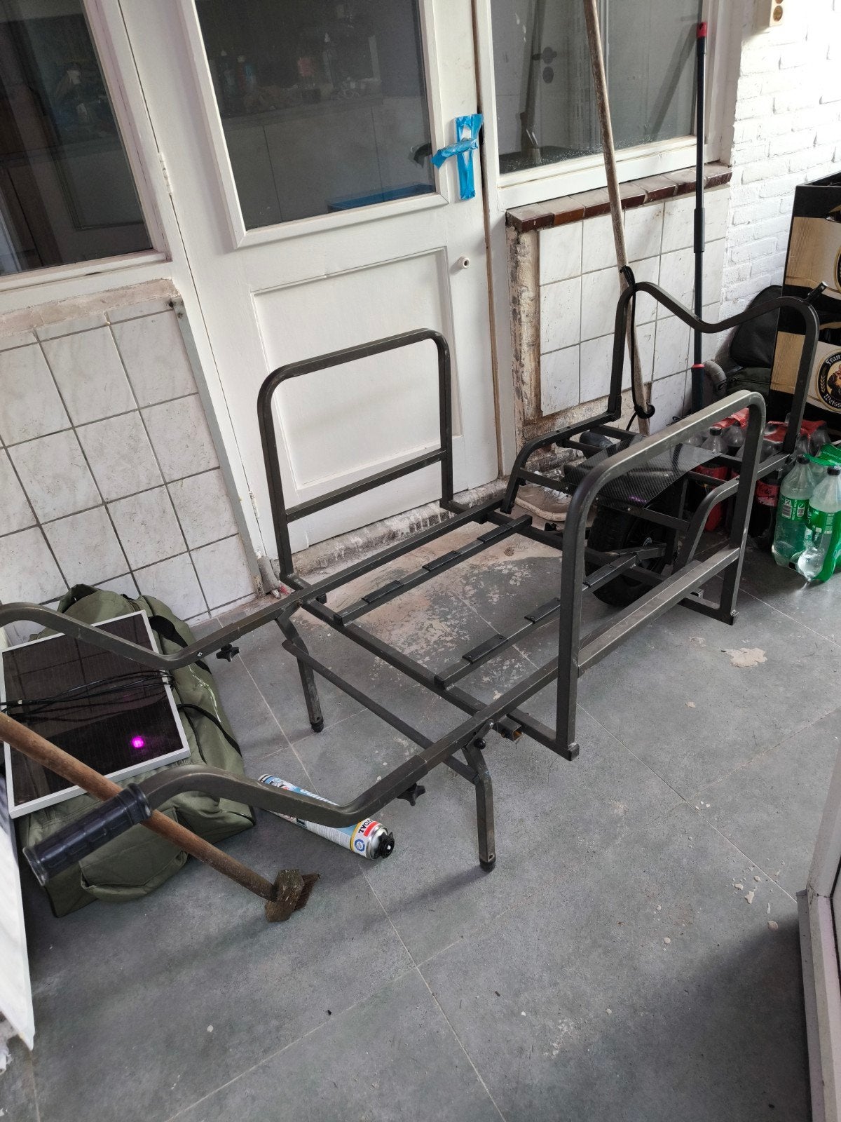 Stevige vis trolley / transportkar voor visspullen, Watersport en Boten, Hengelsport | Algemeen, Ophalen, Gebruikt, Overige typen