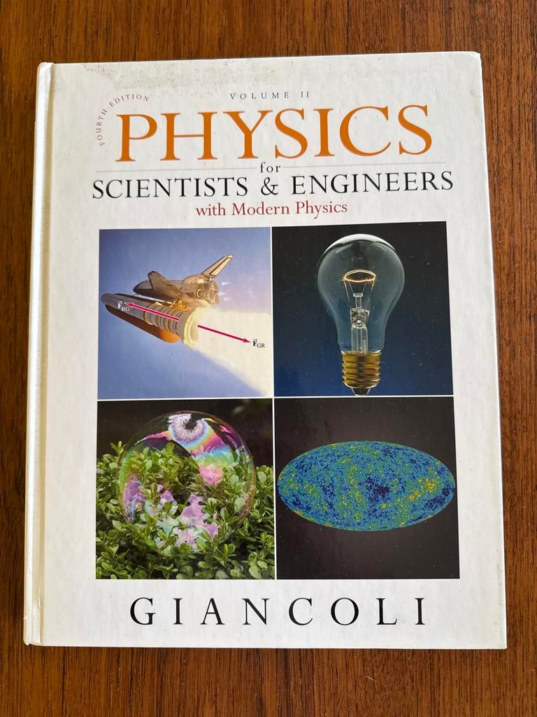Physics for Scientists & Engineers Giancoli Volume II, Boeken, Ophalen of Verzenden, Zo goed als nieuw, Natuurwetenschap