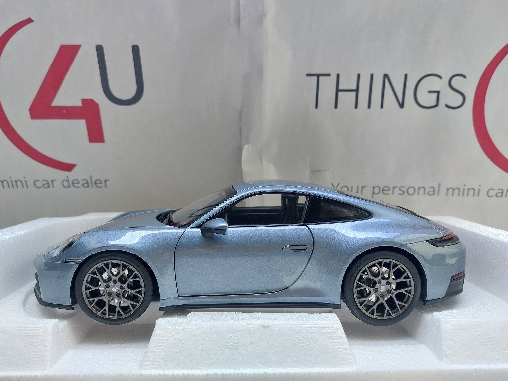 Norev 1:18 Porsche 911 (992) Carrera Coupe 2024 polar, Ophalen of Verzenden, Nieuw, Auto, Norev