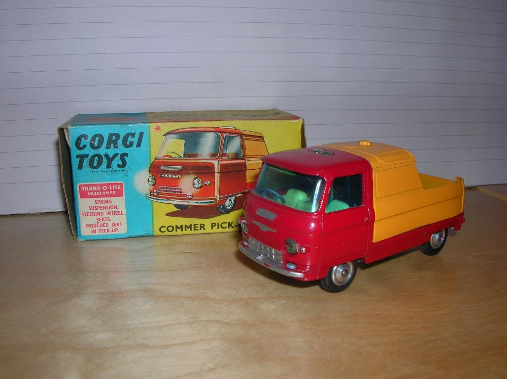 Corgi commer pickup, Ophalen of Verzenden, Zo goed als nieuw, Auto, Corgi