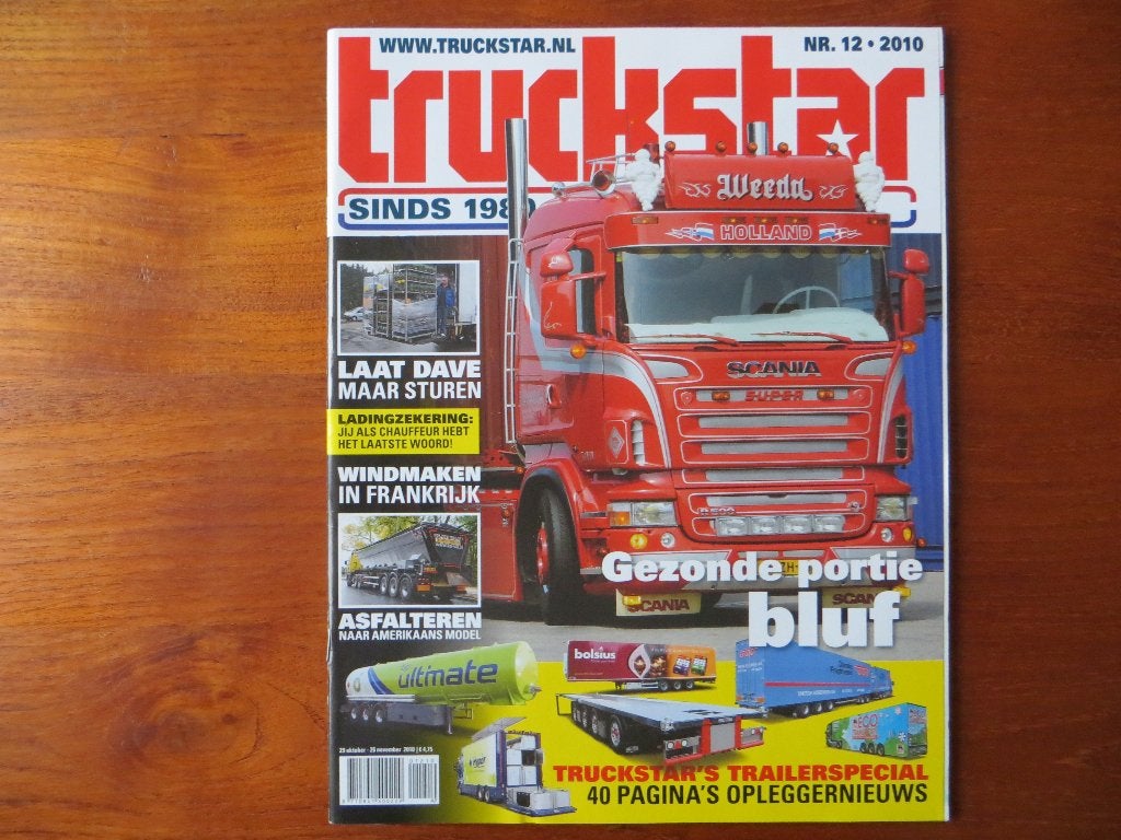Truckstar nr. 12 2010, Boeken, Auto's | Folders en Tijdschriften, Ophalen of Verzenden, Nieuw, Overige merken