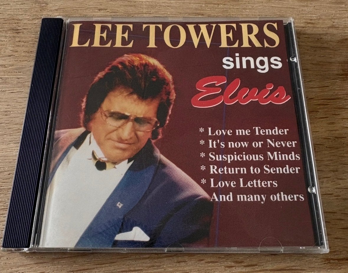 Lee Towers Sings Elvis (elvis tribute), Cd's en Dvd's, Cd's | Pop, Zo goed als nieuw, Pop, Album, Speciale editie, Ophalen of Verzenden
