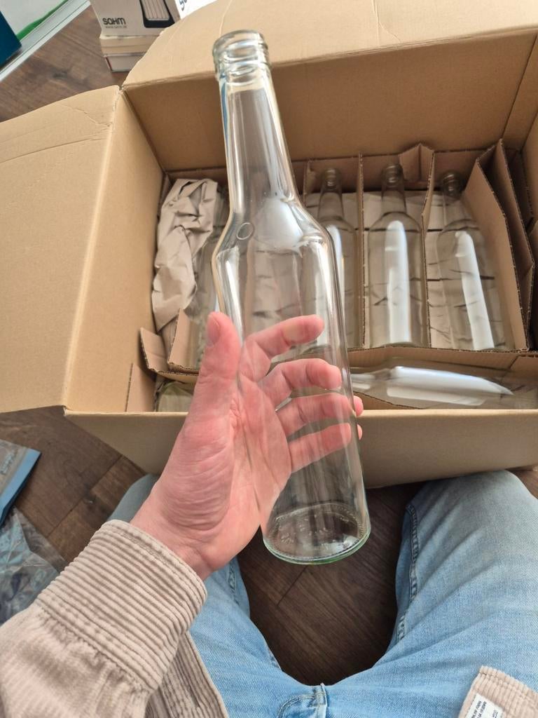 Limoncello flessen ongebruikt met dop en schenktuit., Ophalen of Verzenden, Nieuw, Overige typen