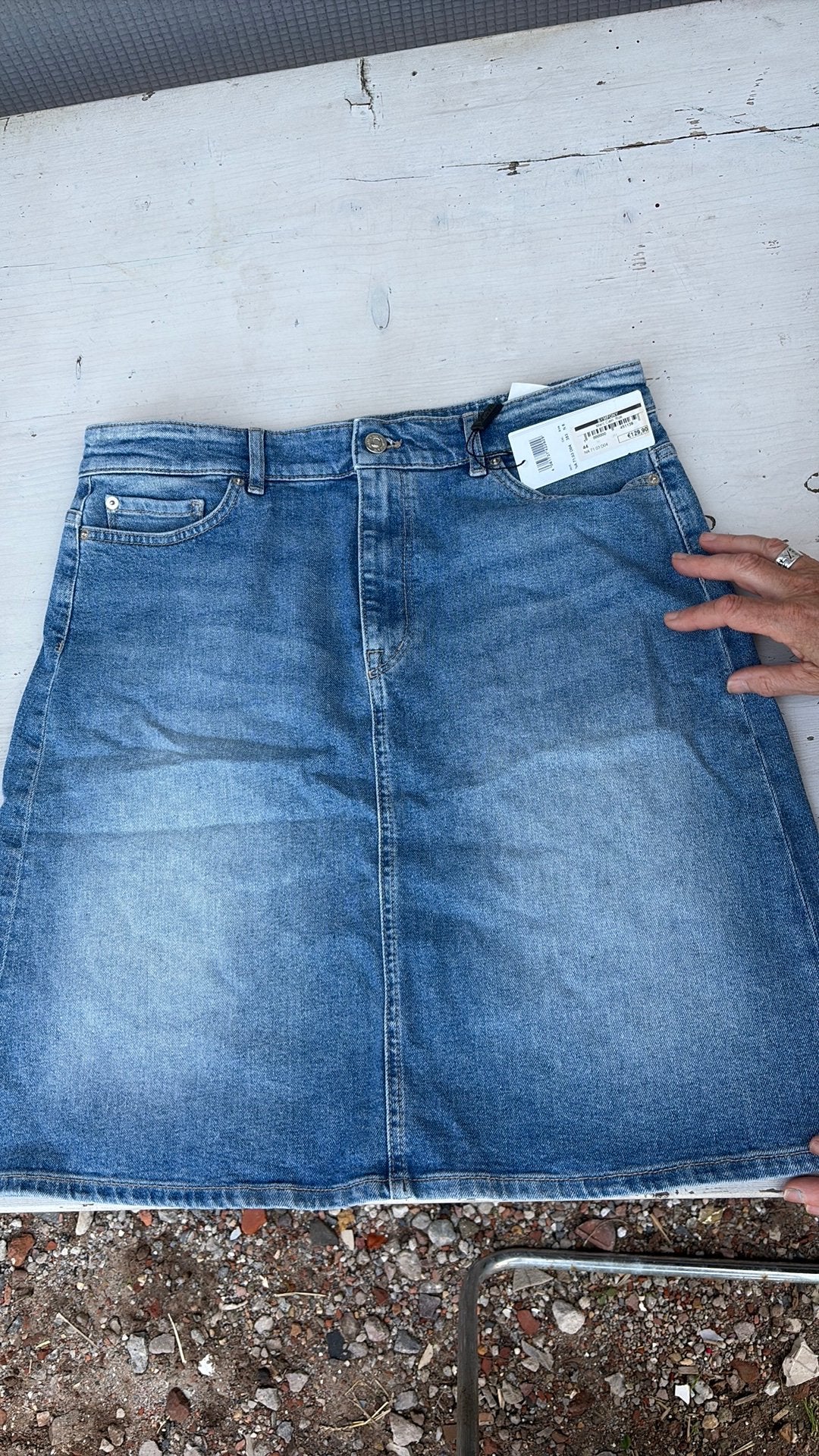 Nieuwe Spijkerrok Marc Cian. Maat 44, Kleding | Dames, Ophalen of Verzenden, Nieuw, Blauw, W33 - W36 (confectie 42/44)