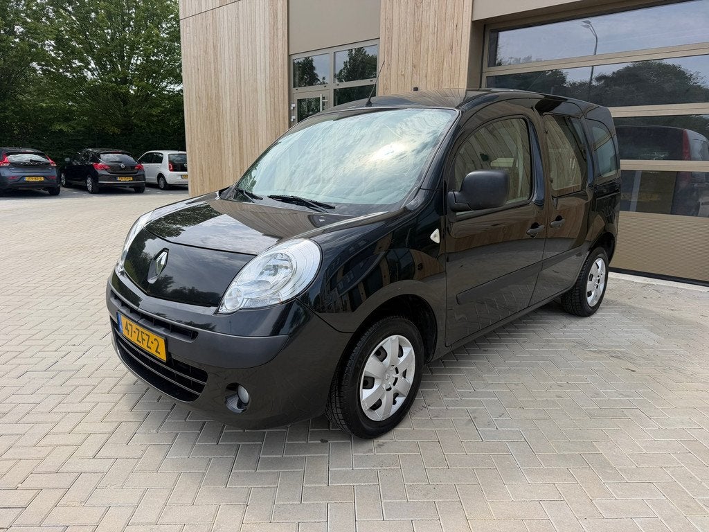 Renault Kangoo Family 1.6 Expression|Airco|Rolstoel|invalide, Auto's, Renault, Voorwielaandrijving, Gebruikt, Metallic lak, Zwart