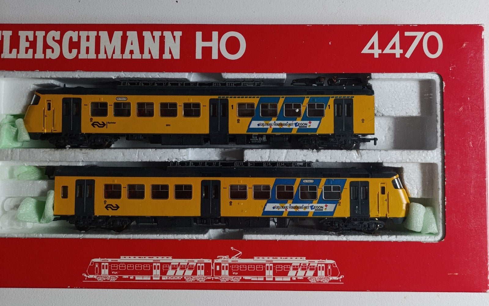 Fleischmann HO 4470 NS Sprinter Analoog, Hobby en Vrije tijd, Ophalen of Verzenden