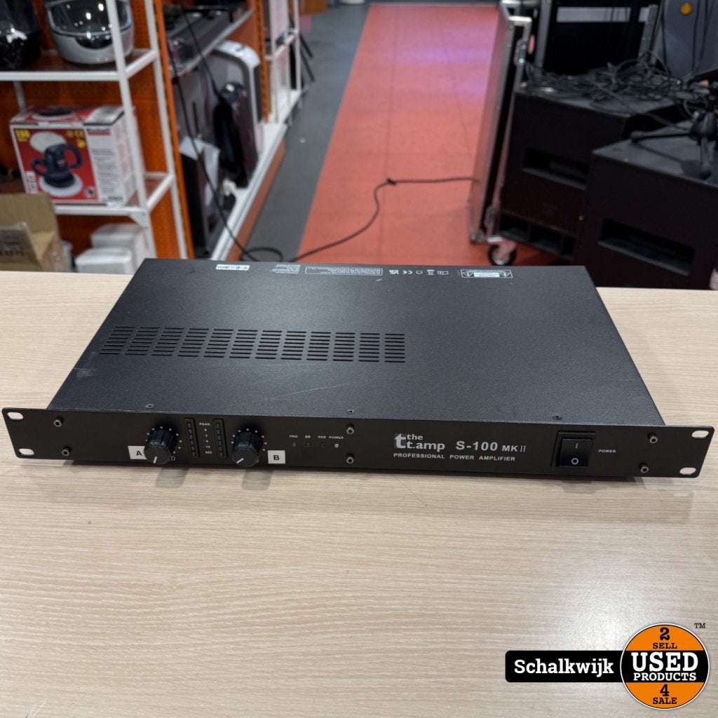 The T.amp S-100 MK II Pa - eind versterker zeer netjes, Flex Ltd., Gebruikt, https://flex.com/contact-us, Nobelstraat 10, 5807 GA Oostrum LB, Limburg, Nederland