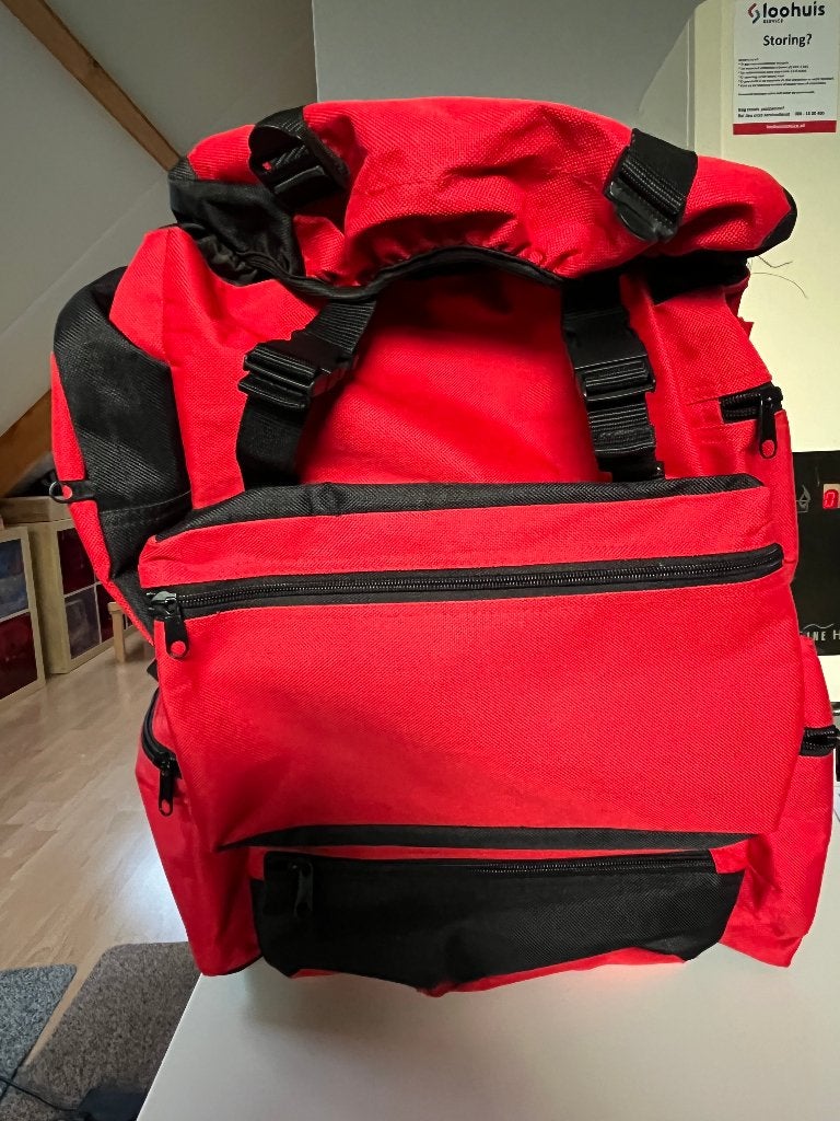 Rugtas, 40 cm of meer, Zo goed als nieuw, 30 tot 45 cm, Ophalen