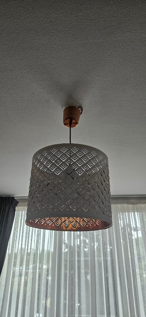 Plafondlamp (ikea), Huis en Inrichting, Ophalen, Zo goed als nieuw, Wit, Plafondlamp