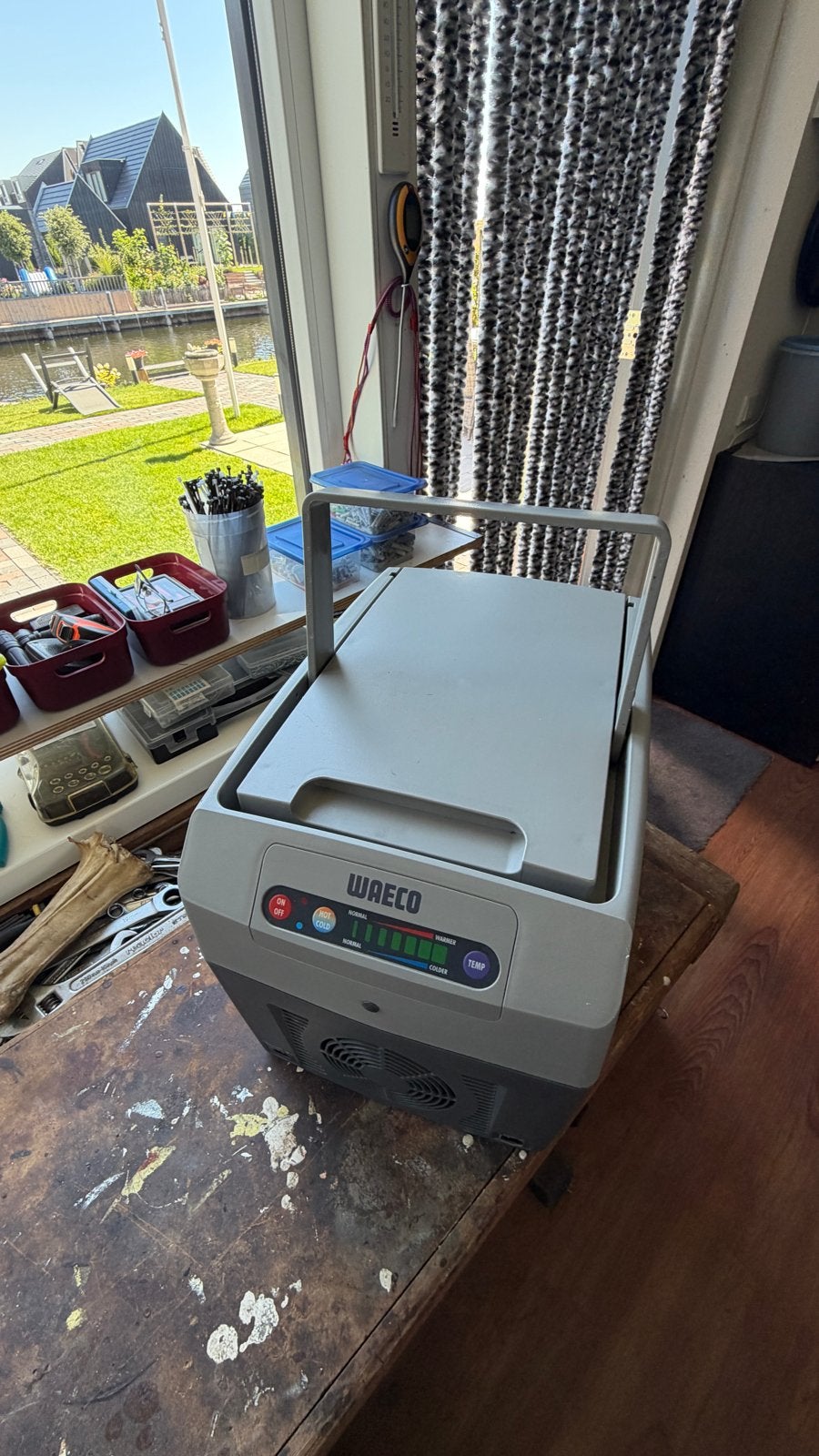Waeco TropiCool TC-14FL-AC Koelbox 14L, Ophalen of Verzenden, Gebruikt, Koelbox, Elektrisch