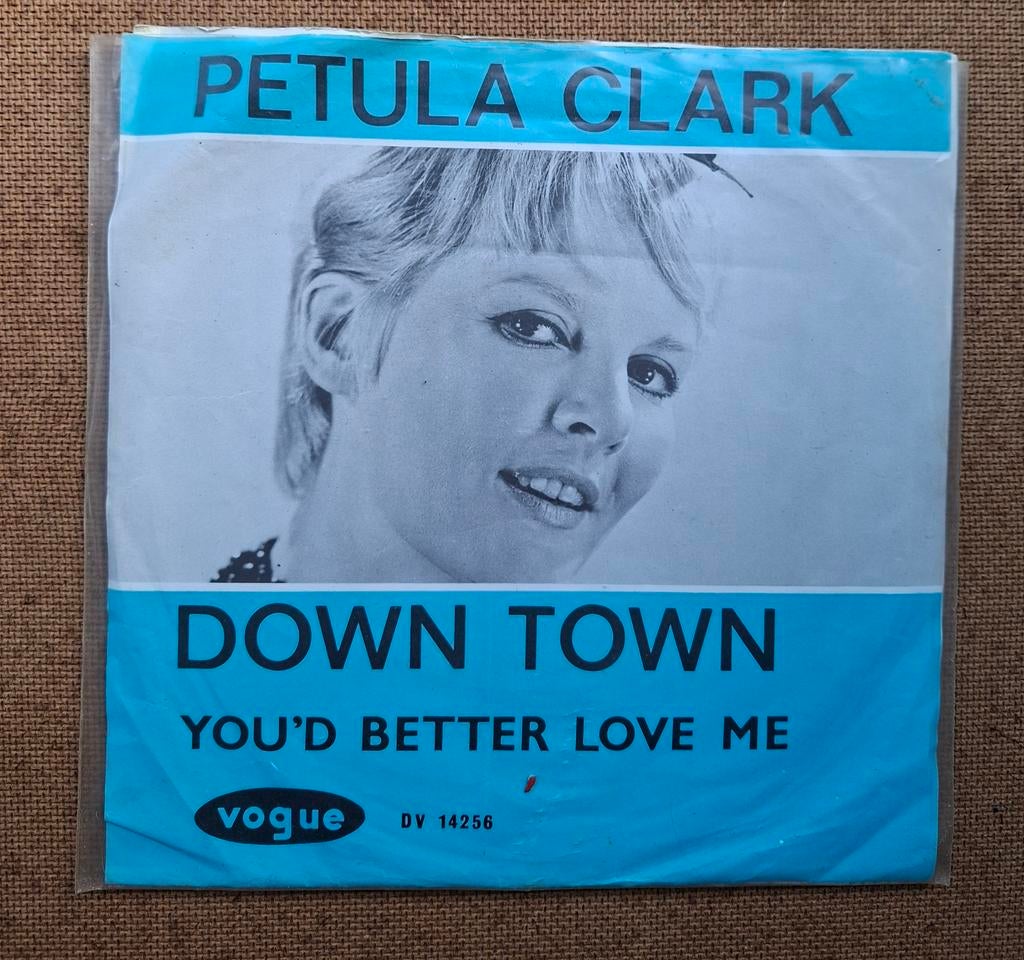 Clark, Petula  - Downtown - Single is TOP, Cd's en Dvd's, Vinyl Singles, Gebruikt, Verzenden, 7 inch, Single