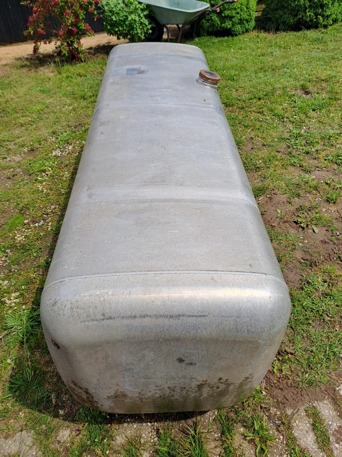 Te koop aluminium diessel tank, Ophalen of Verzenden, Gebruikt