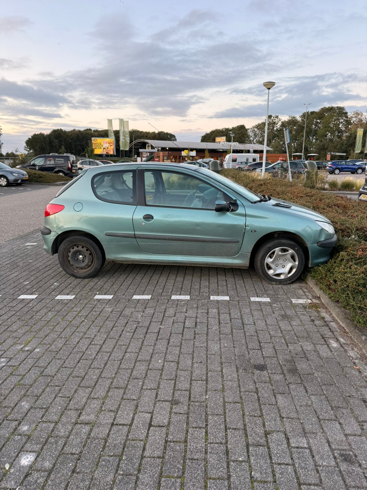 Loop sloop auto, Ophalen, Voor, Bumper