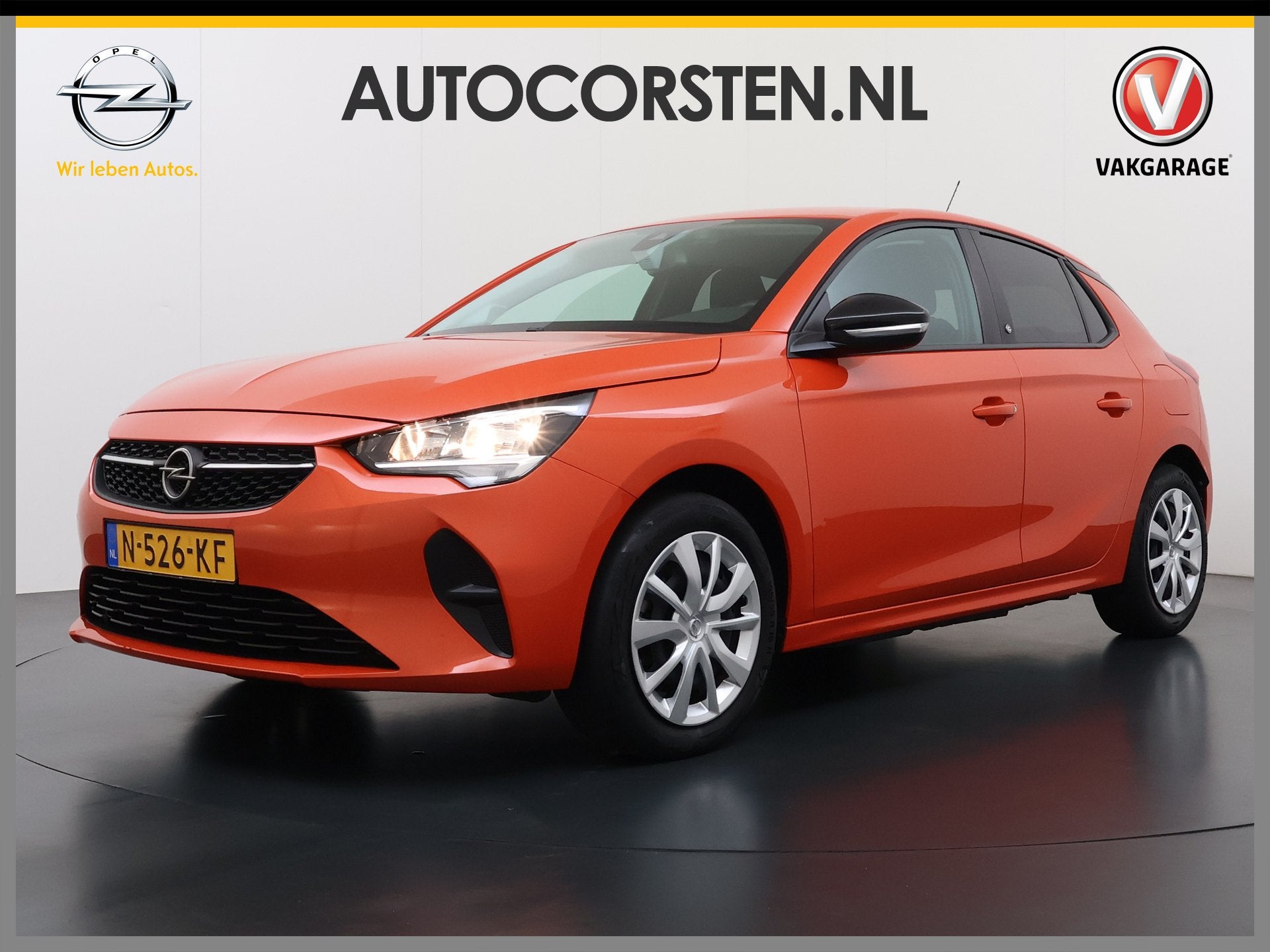 Opel CORSA-E 50kWh Warmtepomp Ecc Apple Carplay Android Auto, Auto's, Gebruikt, Zwart, Overige kleuren, 24 min