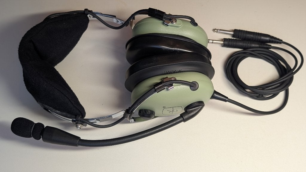 David Clark H10-13.4 Aviation Headset Z.G.A.N., Zo goed als nieuw, Overige kleuren, Over-ear, Ophalen