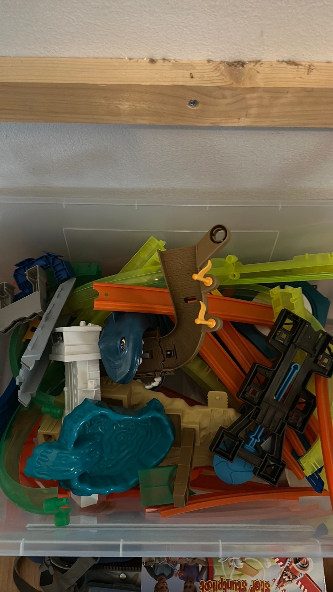 Hotwheels racebaan, Kinderen en Baby's, Speelgoed | Racebanen, Ophalen of Verzenden, Zo goed als nieuw, Elektrisch, Hot Wheels