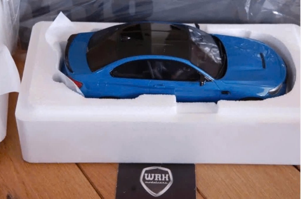 1:18 BMW M2 CS misano blue GT spirit GT353 in box WRH, Verzenden, Zo goed als nieuw, Auto, Overige merken