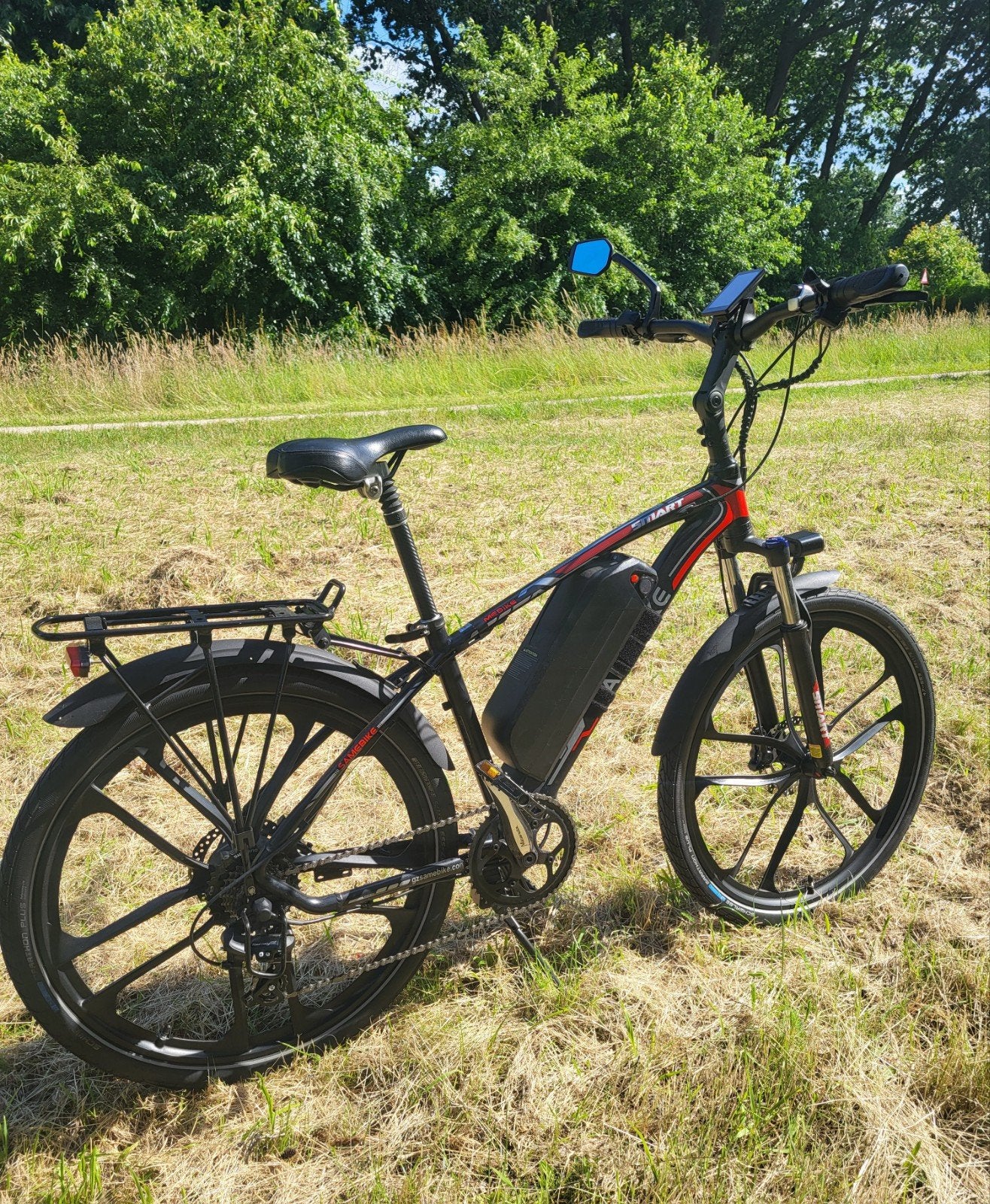 Samebike elektrische fiets 26 inch, 48V accu, Ophalen, Zo goed als nieuw, 50 km per accu of meer, Overige merken