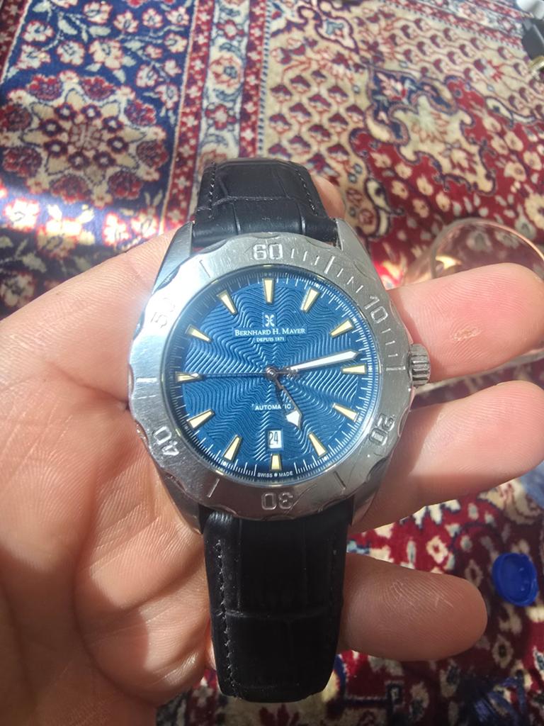 Bernhard H. Mayer Swiss Automatic Horloge - Limited Edition, Ophalen of Verzenden, Zo goed als nieuw, Jongen of Meisje