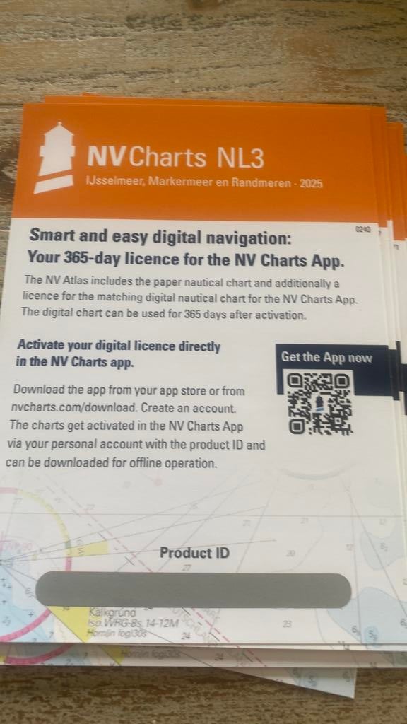 DIGITALE NV Charts NL3 IJsselmeer, Markermeer, Randmeren, Ophalen of Verzenden, Nieuw, Overige typen