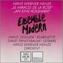 hans werner henze ensemble modern, Verzenden, Modernisme tot heden, Zo goed als nieuw