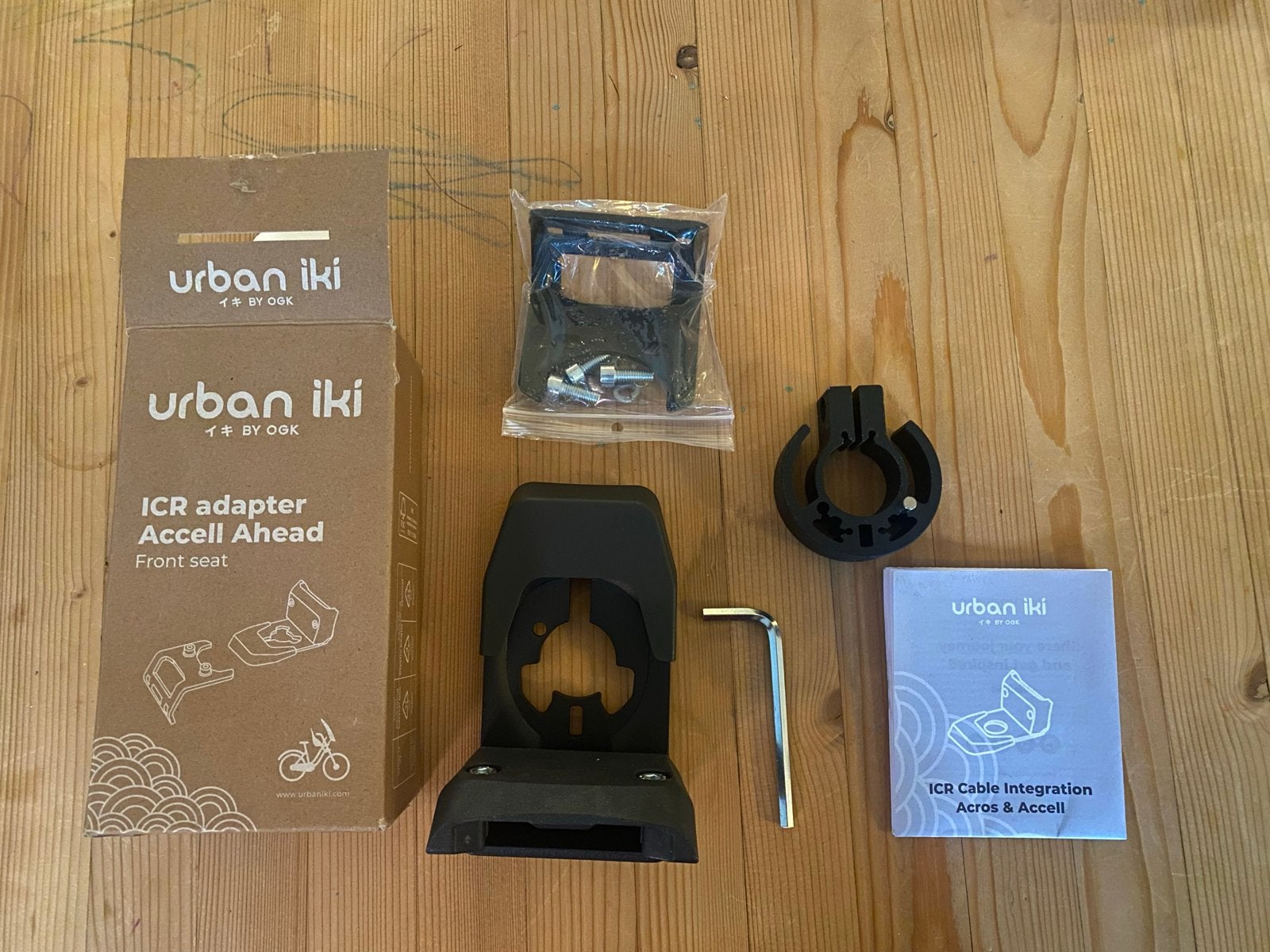 Urban Iki ICR adapter Accell Ahead voorzitje, Ophalen of Verzenden, Nieuw, Voorzitje