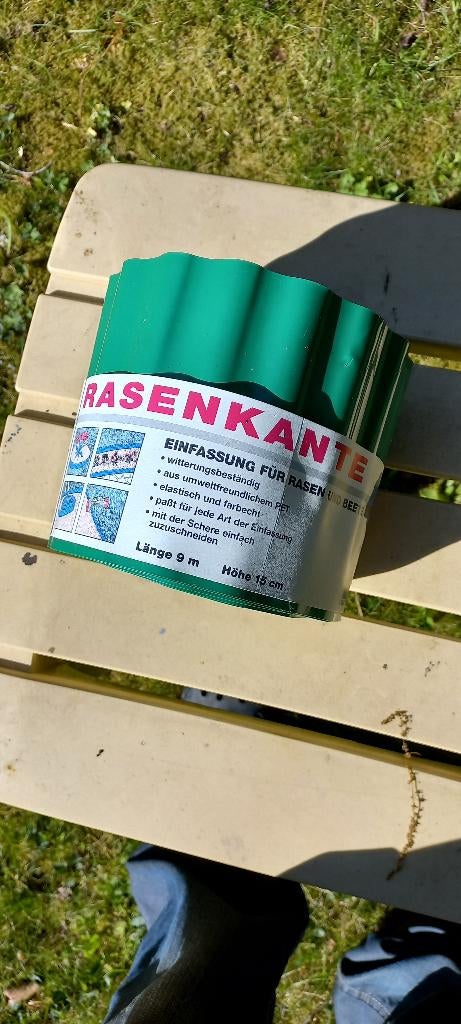 grasrand, Tuin en Terras, Bielzen en Borders, Nieuw, Border, Kunststof, Minder dan 25 cm, 200 cm of meer, Minder dan 25 cm, Ophalen of Verzenden