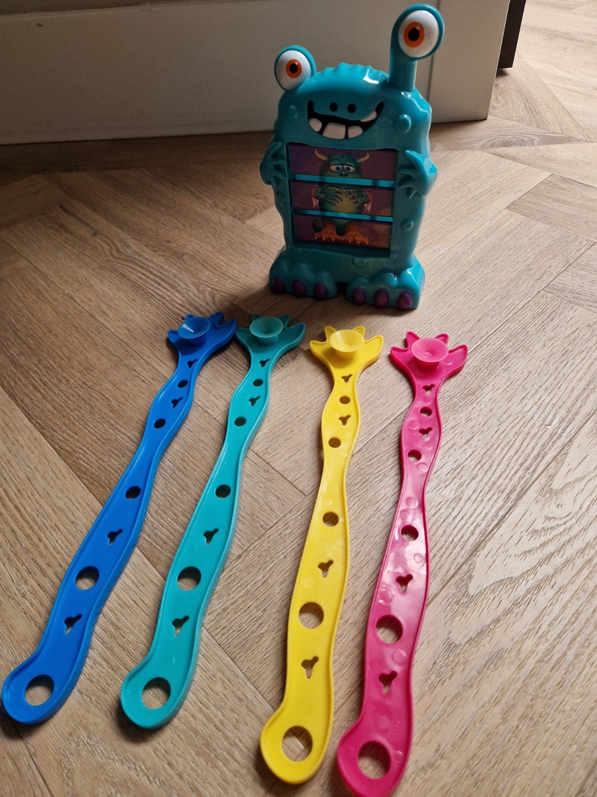 Monstermeppen vang er zo veel mogelijk- Vang de monsters!, Drie of vier spelers, Ophalen of Verzenden, Gebruikt, Identity Games