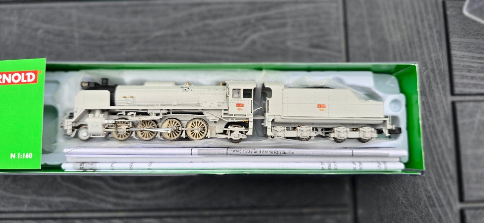 Arnold HN2170D. Stoomlok Mikado Renfe dcc digitaal, Arnold, Ophalen of Verzenden, Zo goed als nieuw, Gelijkstroom
