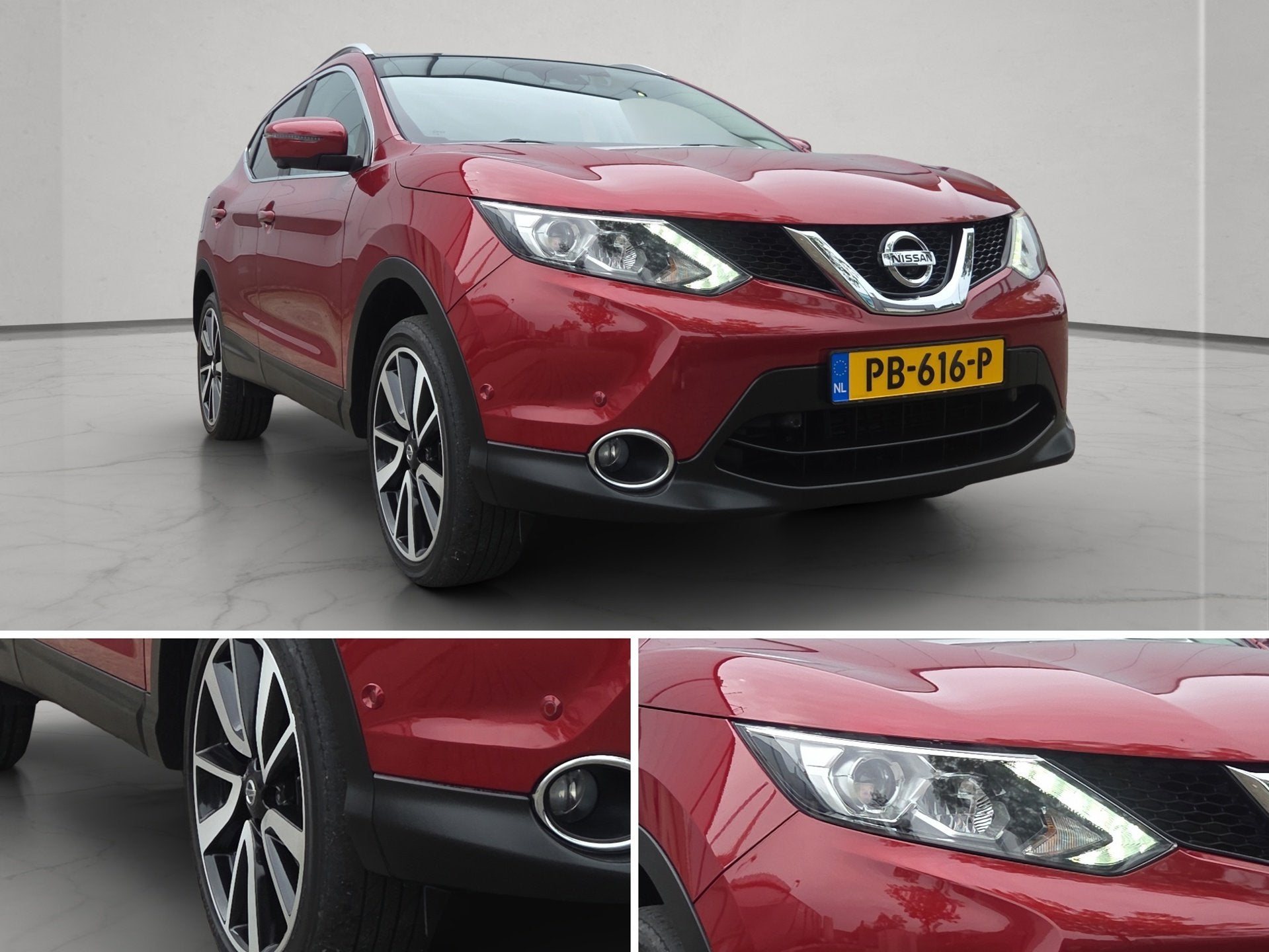 Nissan Qashqai 1.6 dCi Tekna, 4 cilinders, Leder, 140 €/maand, 22 km/l