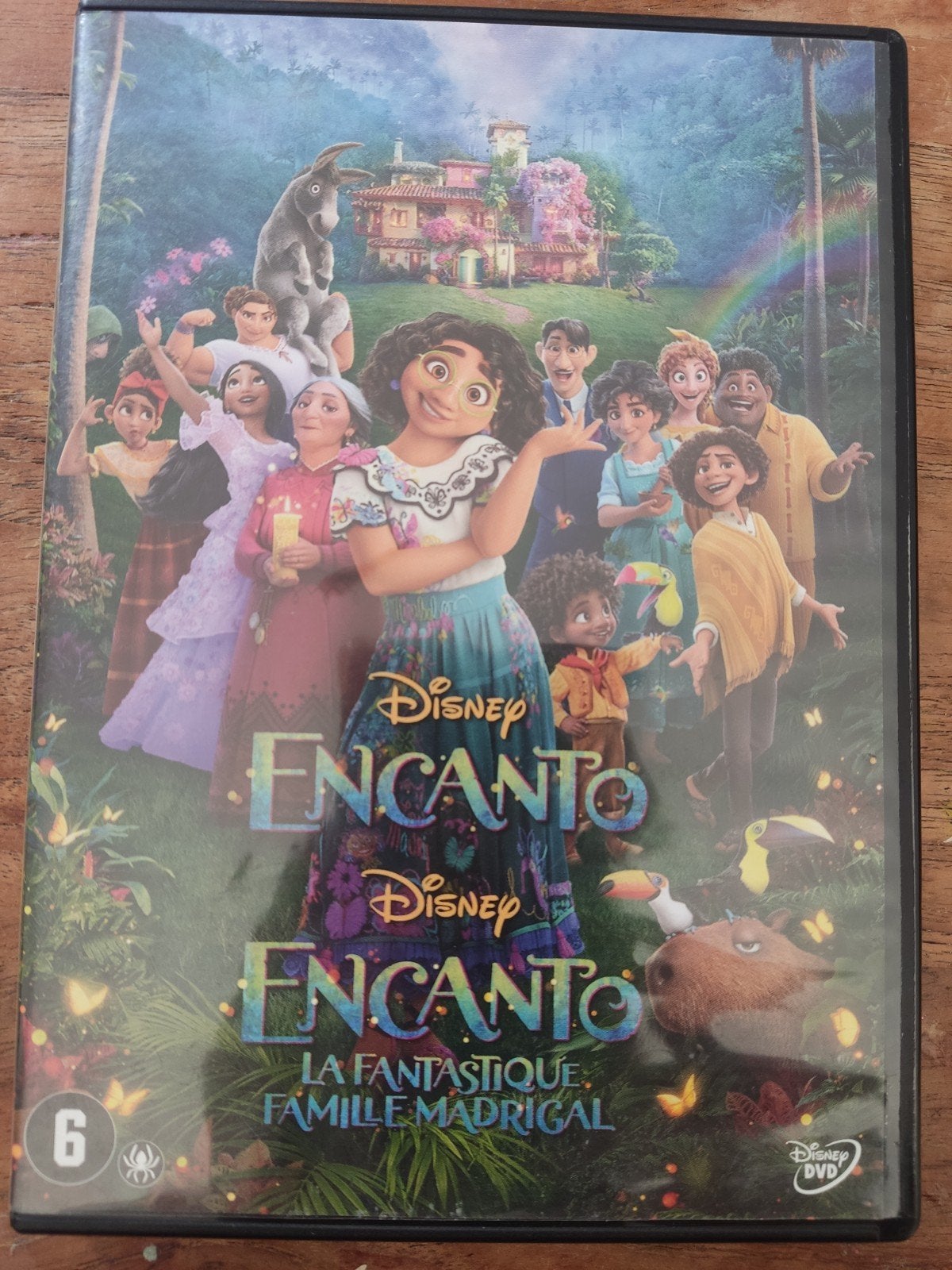 Disney Encanto DVD - La Fantastique Famille Madrigal, Nederlands, Gebruikt, Verzenden, Alle leeftijden