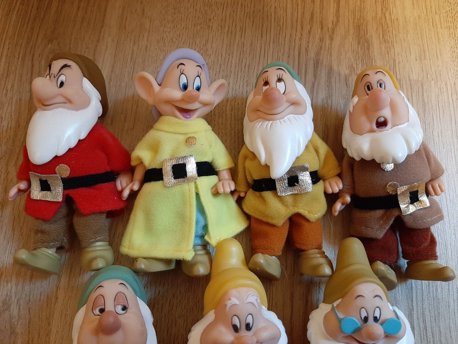 Sneeuwwitje en de 7 dwergen figuren, Verzamelen, Ophalen of Verzenden, Sneeuwwitje of Doornroosje, Beeldje of Figuurtje