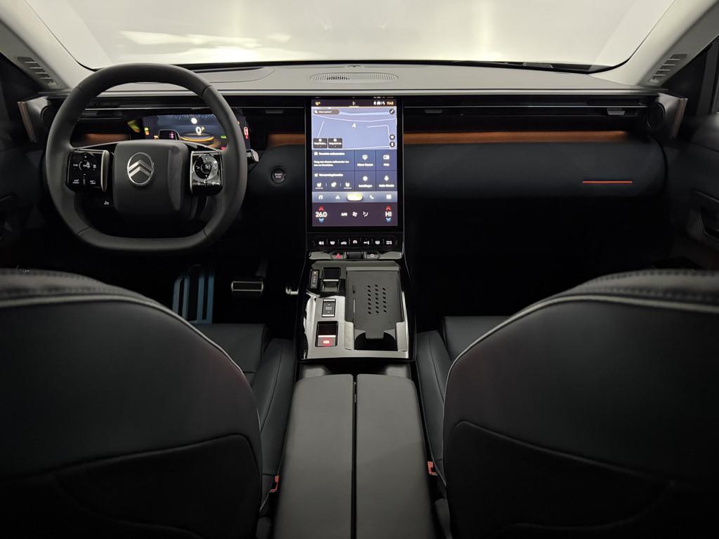 Citroën C5 Aircross 1.2 Hybrid 145 Max 360 Camera, Navi, le, Gebruikt, 1199 cc, C5 Aircross, Leder en Stof