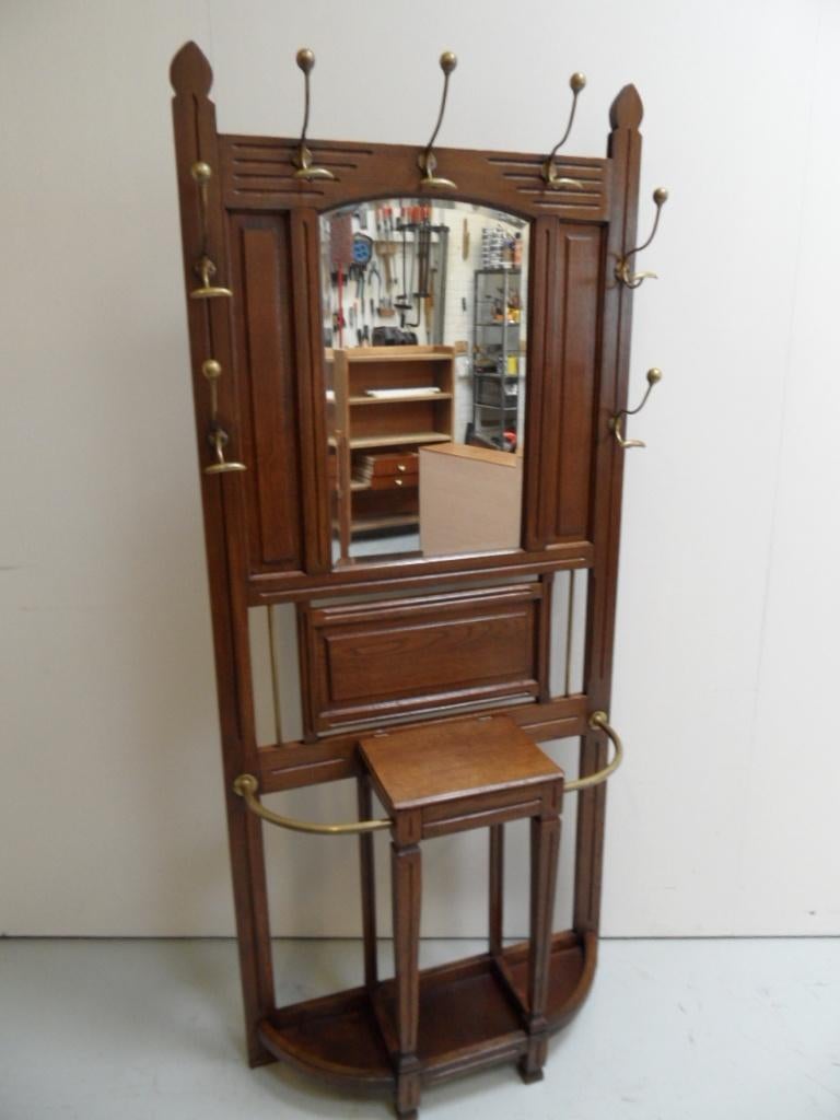 antieke staande kapstok, Huis en Inrichting, Woonaccessoires | Kapstokken, Gebruikt, Ophalen of Verzenden, Staande kapstok, 150 tot 200 cm