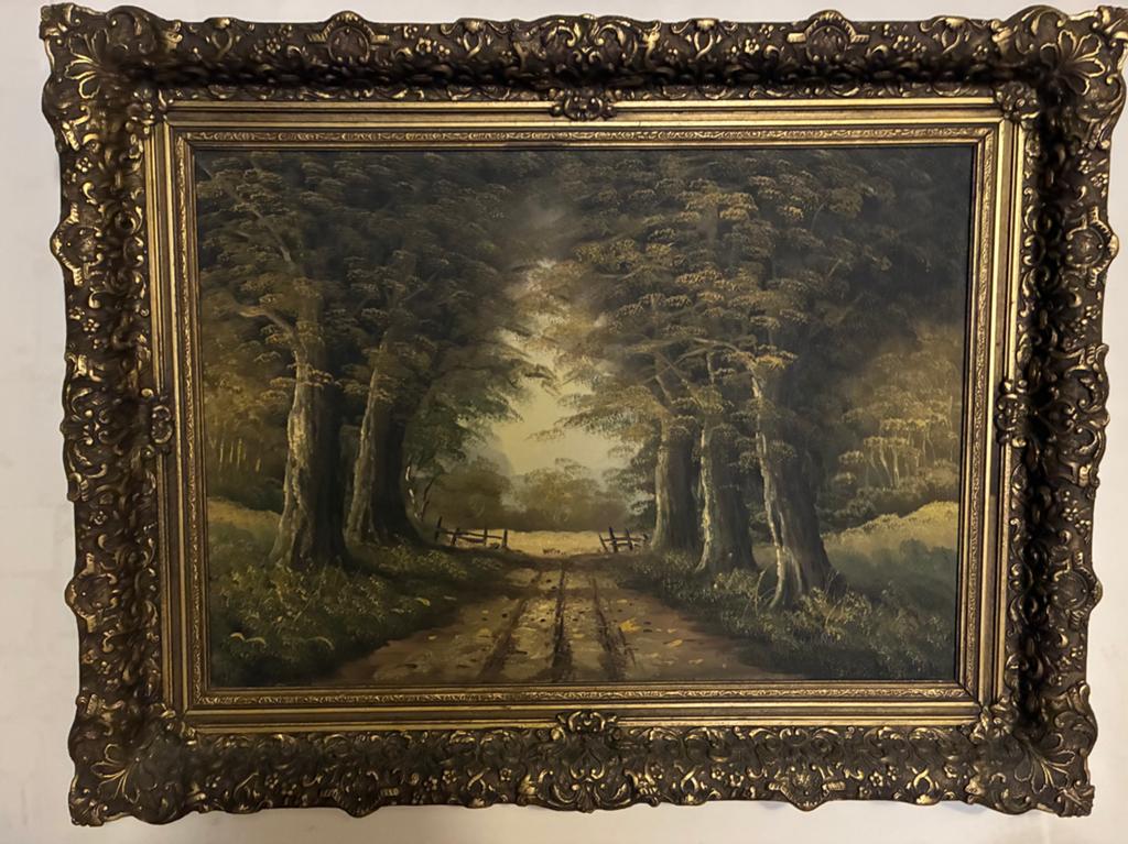 Schilderij, Antiek en Kunst, Kunst | Schilderijen | Klassiek, Ophalen of Verzenden