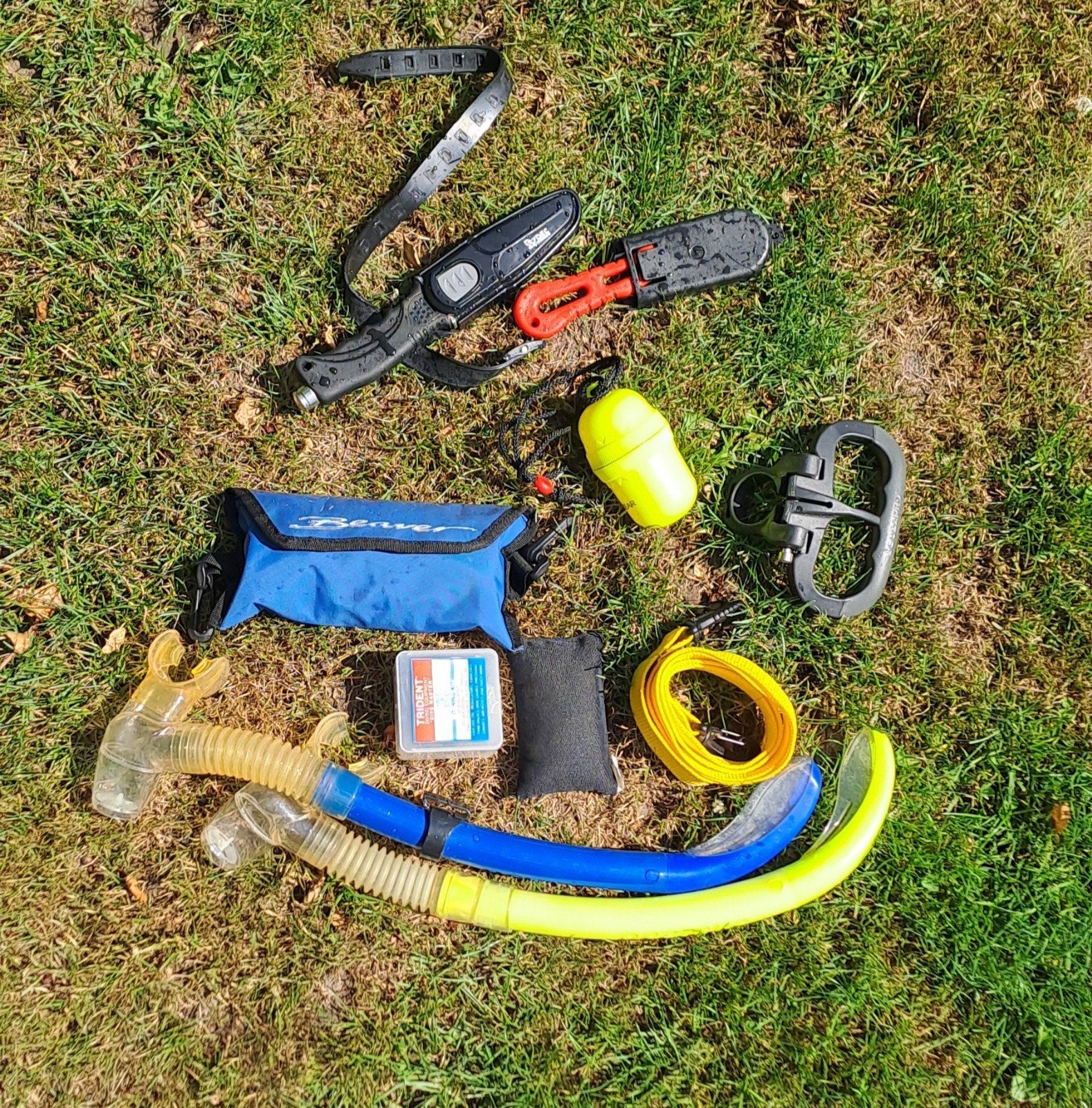 Duikuitrusting: Snorkels, Duikmessen en Accessoires, Ophalen of Verzenden, Gebruikt, Overige typen