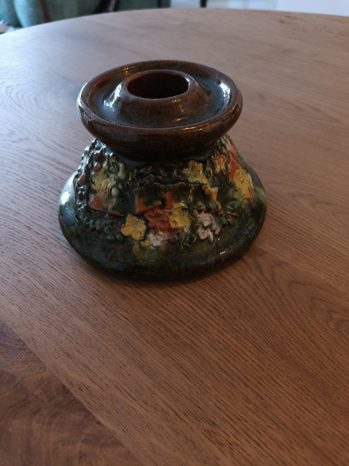 antieke kandelaar de beemd Kees van valderen, Ophalen, Keramiek of Aardewerk
