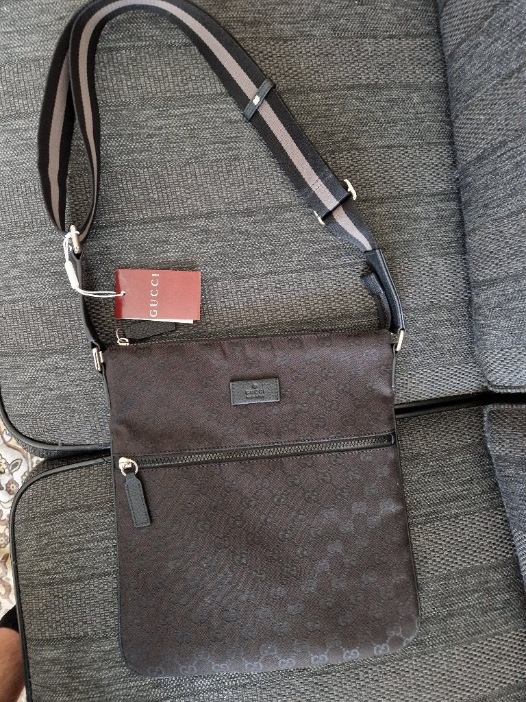 Gucci messenger bag, Ophalen, Nieuw, Zwart, Overige merken