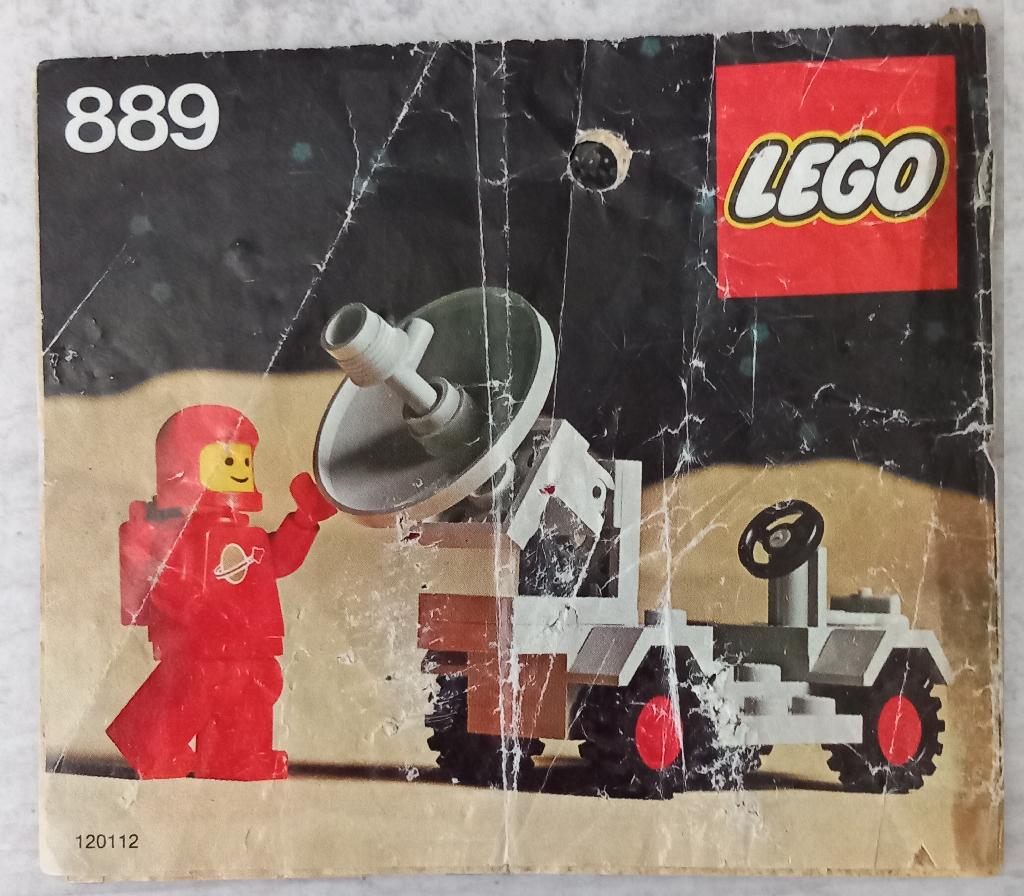 lego 889-1 lego ruimte, radar vrachtwagen 1979, Compleet, Gebruikt, Lego, Ophalen of Verzenden