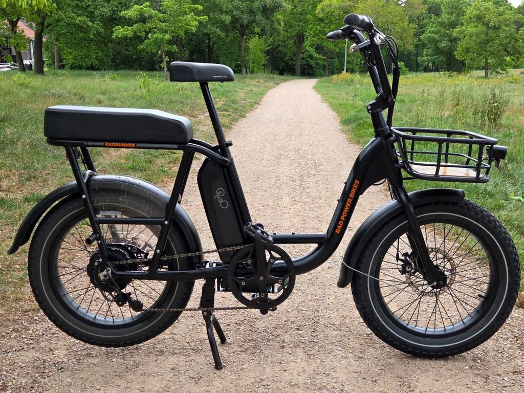 Rad Powerbikes RadRunner E-bike, fatbike met extra accu, Fietsen en Brommers, Elektrische fietsen, Gebruikt, Minder dan 47 cm