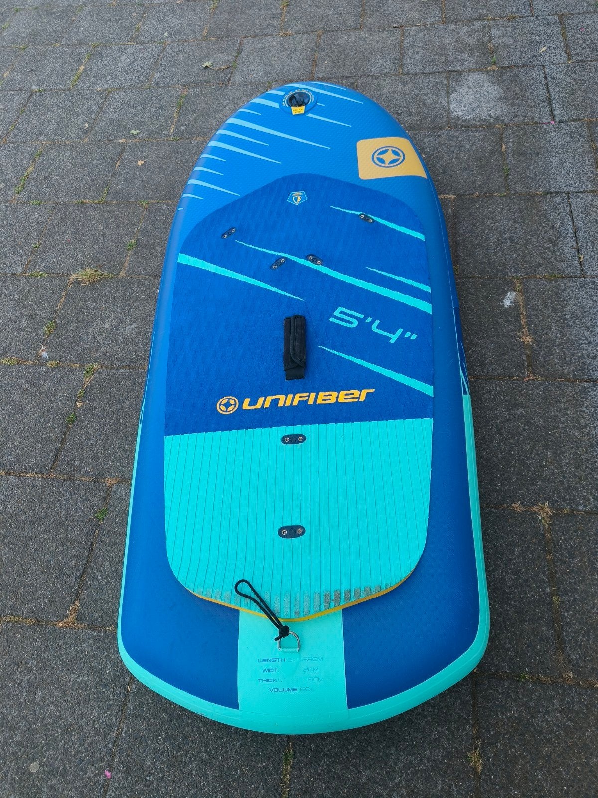 Unifiber Impulse E-foil board 5'4" - 1 seizoen gebruikt, Ophalen, Gebruikt, Overige typen, Met draagtas