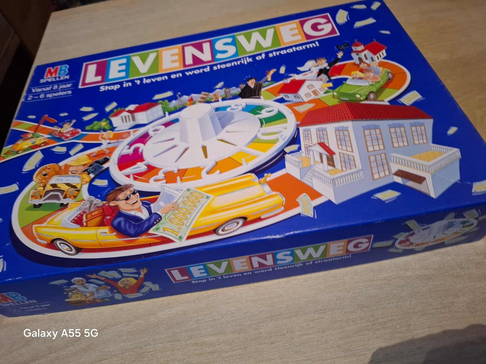 Levensweg bordspel - Compleet en in goede staat, Hobby en Vrije tijd, Gezelschapsspellen | Bordspellen, Consumentenservice@hasbro.nl