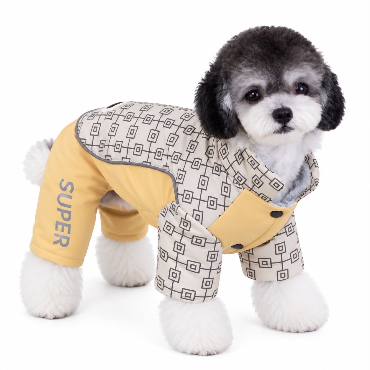 honden winterjas / overall, Ophalen of Verzenden, Zo goed als nieuw, Hondenjas