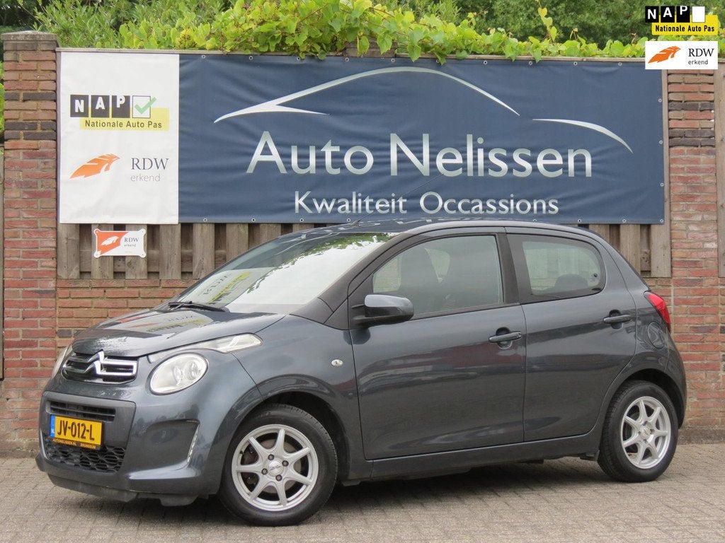 Citroen C1 1.0 e-VTi 5-DEURS | AIRCO | LICHTMETALEN VELGEN |, Stof, Gebruikt, Euro 6, C1