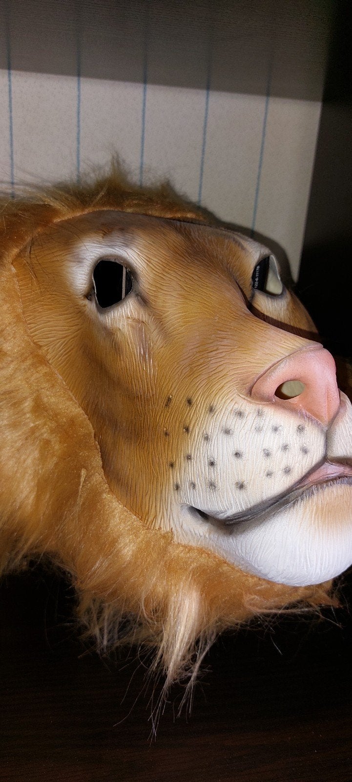 Nieuw Latex Leeuwen Kop Masker - Carnaval/Feest, Ophalen of Verzenden, Nieuw, Feestartikel, Carnaval