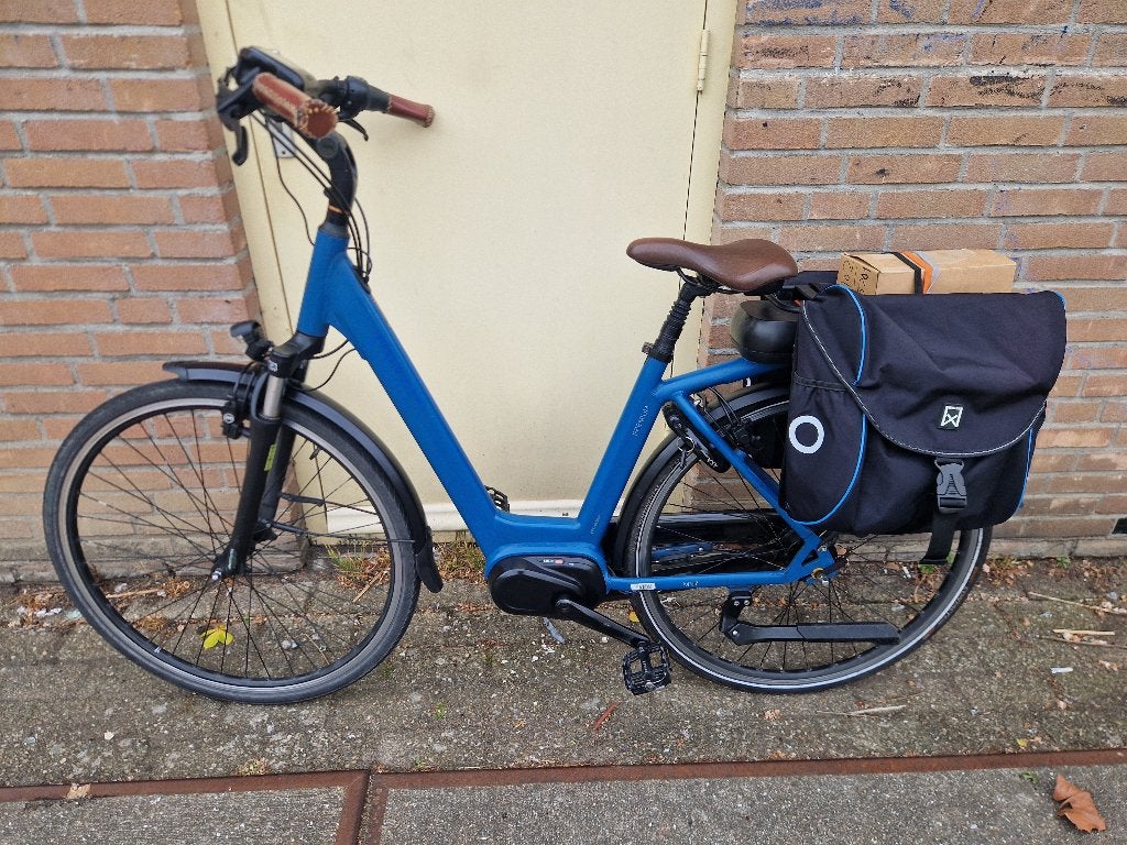 Qwic Premium 7,E-bike,bafang midenmotor,53cm.framehoogte., Gebruikt, 51 tot 55 cm, 50 km per accu of meer, Ophalen