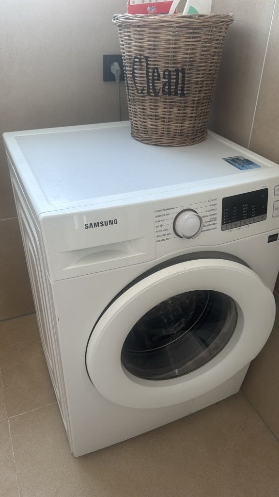 Samsung WW70TA049TE EcoBubble wasmachine – 7 kg, Witgoed en Apparatuur, Ophalen, Wolwasprogramma, Zo goed als nieuw, Voorlader