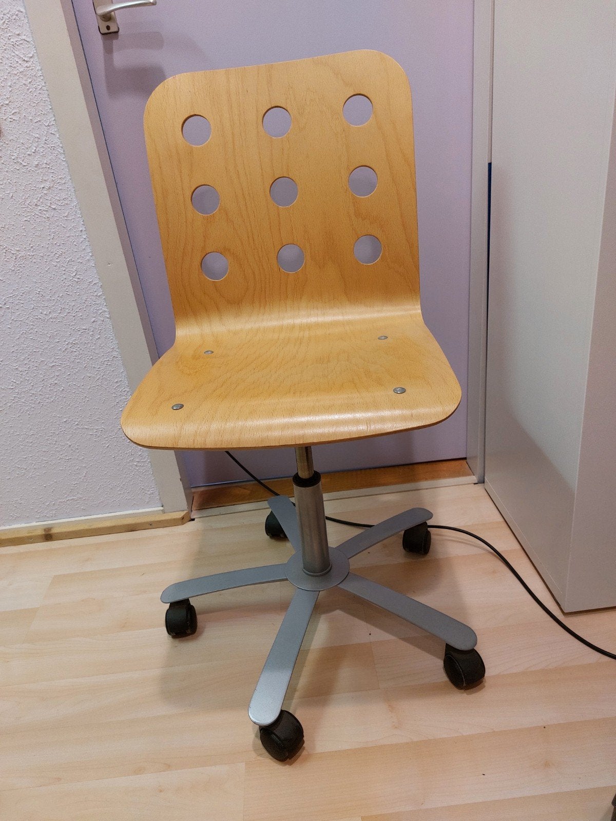 bureaustoel, Ophalen, Zwart