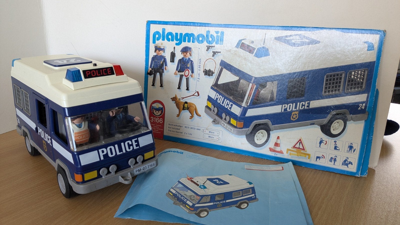 Playmobil politiebus 3166, Verzamelen, Ophalen of Verzenden, Zo goed als nieuw
